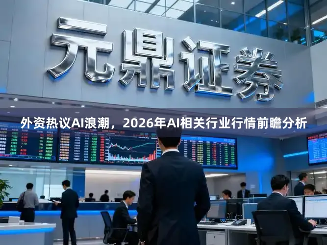 外资热议AI浪潮，2026年AI相关行业行情前瞻分析