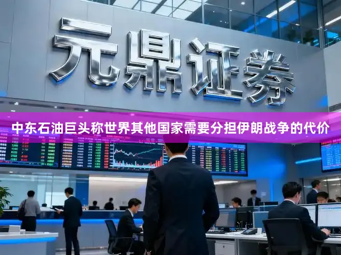 中东石油巨头称世界其他国家需要分担伊朗战争的代价